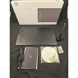 Huion Creative Pen Tablet HS610 Graphic with Stylus 8192 Pen Pressure Tested